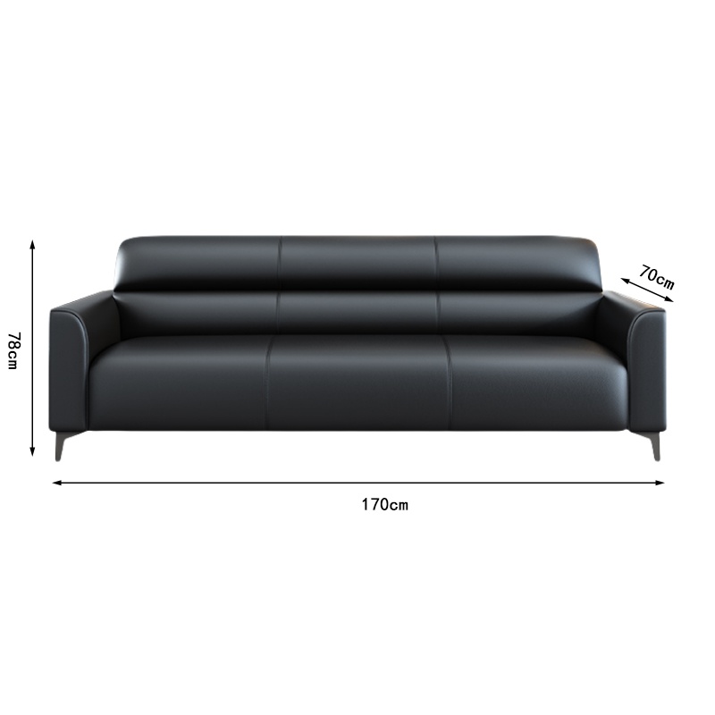 悦兴诚会议沙发170*70*78cm三人位张高清大图