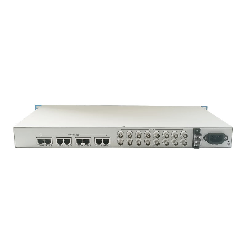 恒德升 4路物理隔离千兆+8E1+32电话10G综合业务光端机8E1 HDS-A059SCJ3630GD-32P8E1B高清大图