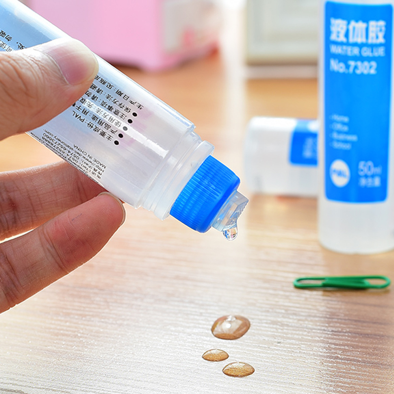 得力(deli)7303液体胶水通用学生手工胶美工胶水办公胶粘办125ml规格（一瓶装）宁选