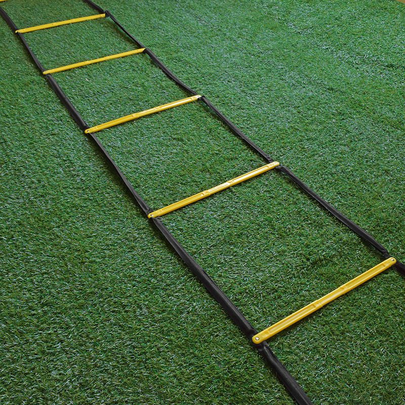 多功能敏捷梯足球训练器材速度步梯跨栏两用折叠便携灵敏训练梯