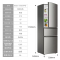 Haier/海尔冰箱三门节能静音家用软冷冻电冰箱BCD-215STPD 215升