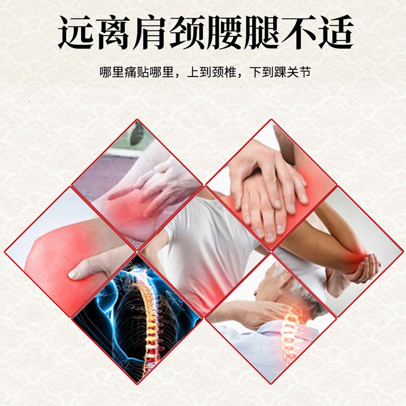 守诚堂制药湘西土家古法黑膏贴医用冷敷贴高清大图