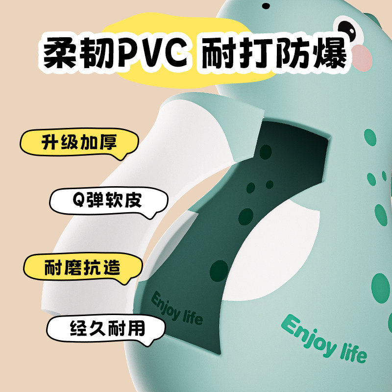 充气不倒翁企鹅恐龙拳击儿童沙袋男孩宝宝健身消耗体力玩具2027高清大图