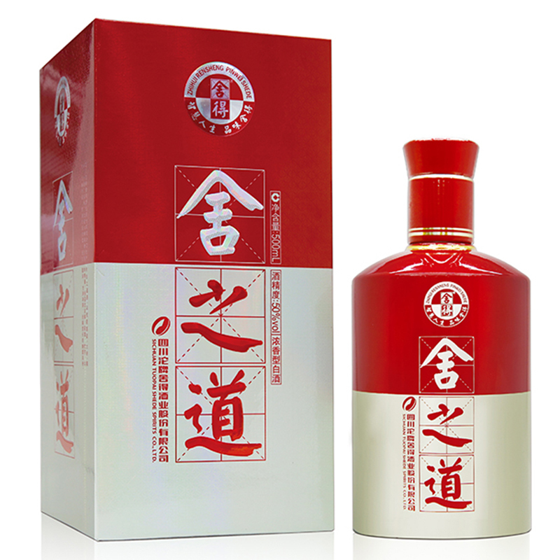 舍得 舍之道 50度 500mL 盒装浓香型白酒