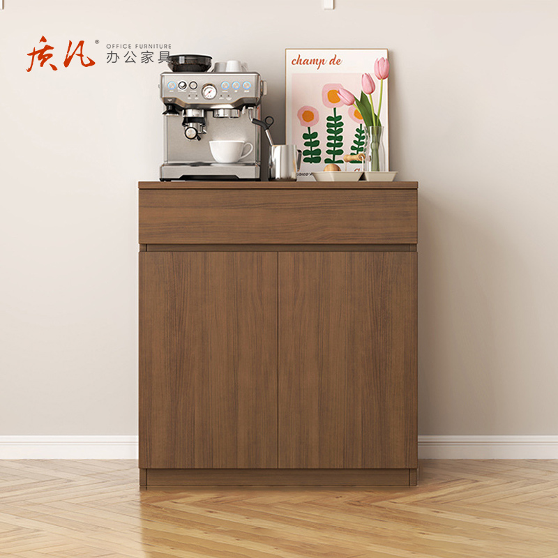 质凡 现代简约家用茶水柜玄关柜餐边柜/ZF-XGG013/800*360*812mm高清大图