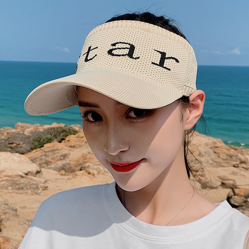 帽子女韩版潮人百搭夏天太阳帽休闲遮阳防晒网红空顶帽棒球鸭舌帽