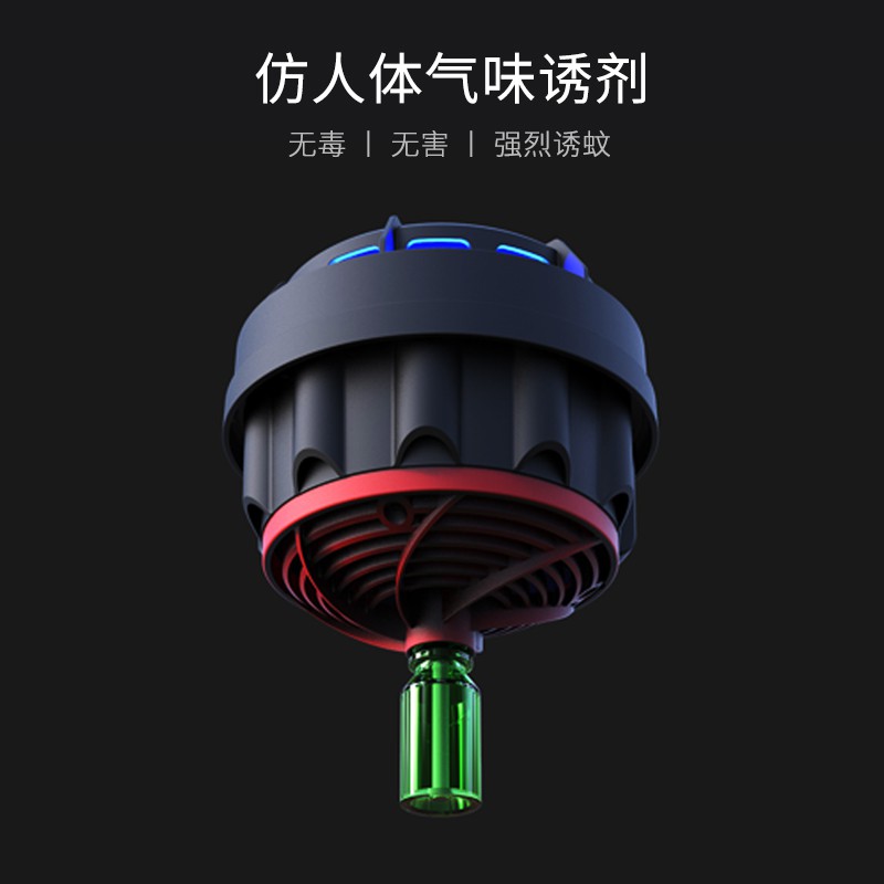 灭蚊灯器灭蚊家用物理蚊子防室内婴儿孕妇吸灭蝇 三维工匠 套餐二:全屋守护(三居室四居室)3台高清大图