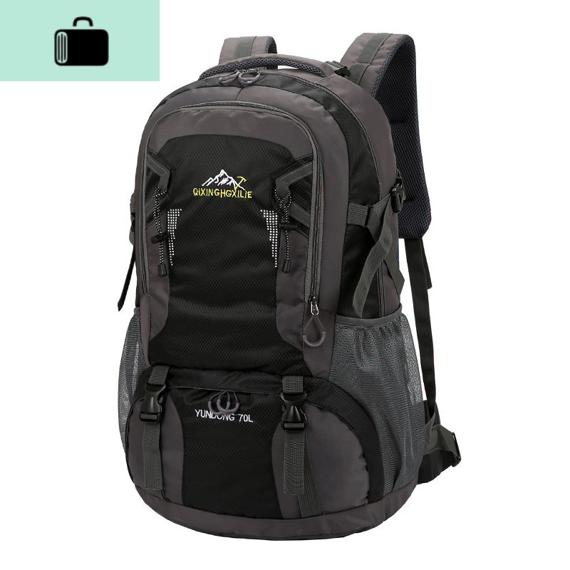 登山包80升新款超大容量户外双肩包男女旅行包特大背包旅游包50升new