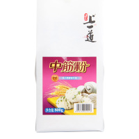 上一道 小麦中筋粉 烙饼面条用粉1.5Kg 家用包子饺子馒头饼手擀面 烘焙原料 小麦膳食纤维通用面粉 1.5Kg
