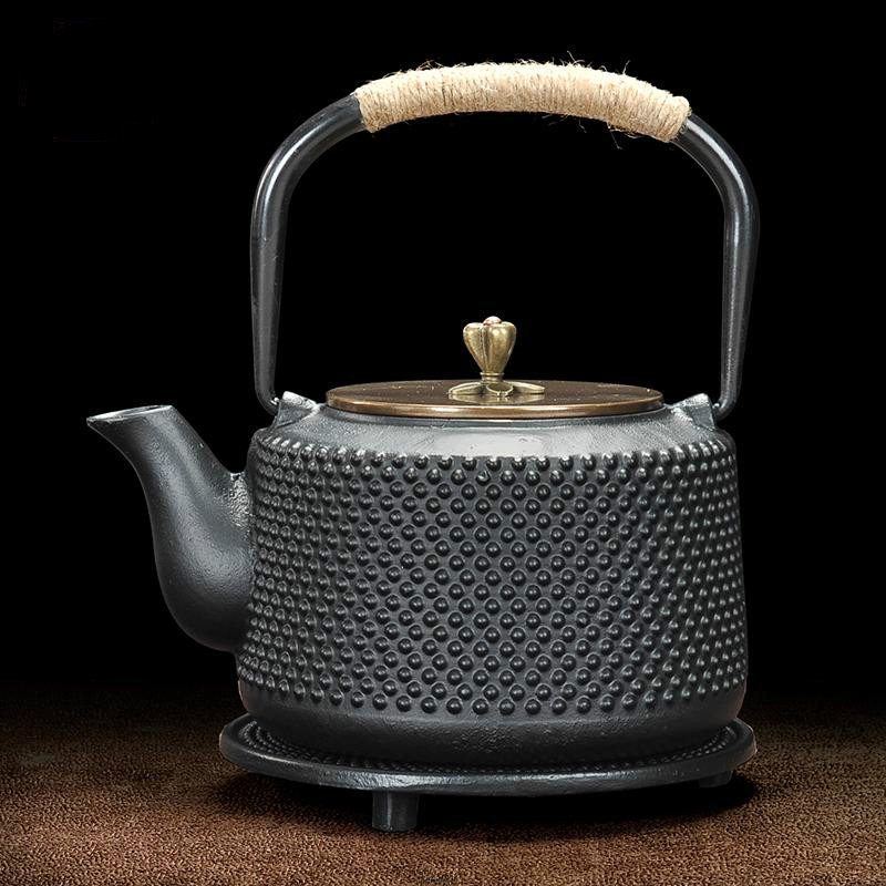 家柏饰(CORATED)茶具铸铁壶铁器茶具半手工壶托铁壶壶垫隔热壶承功夫茶道配件高清大图