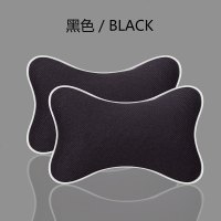 汽车头枕一对护颈枕新款汽车枕头布艺车用枕头车载枕头座椅骨头枕
