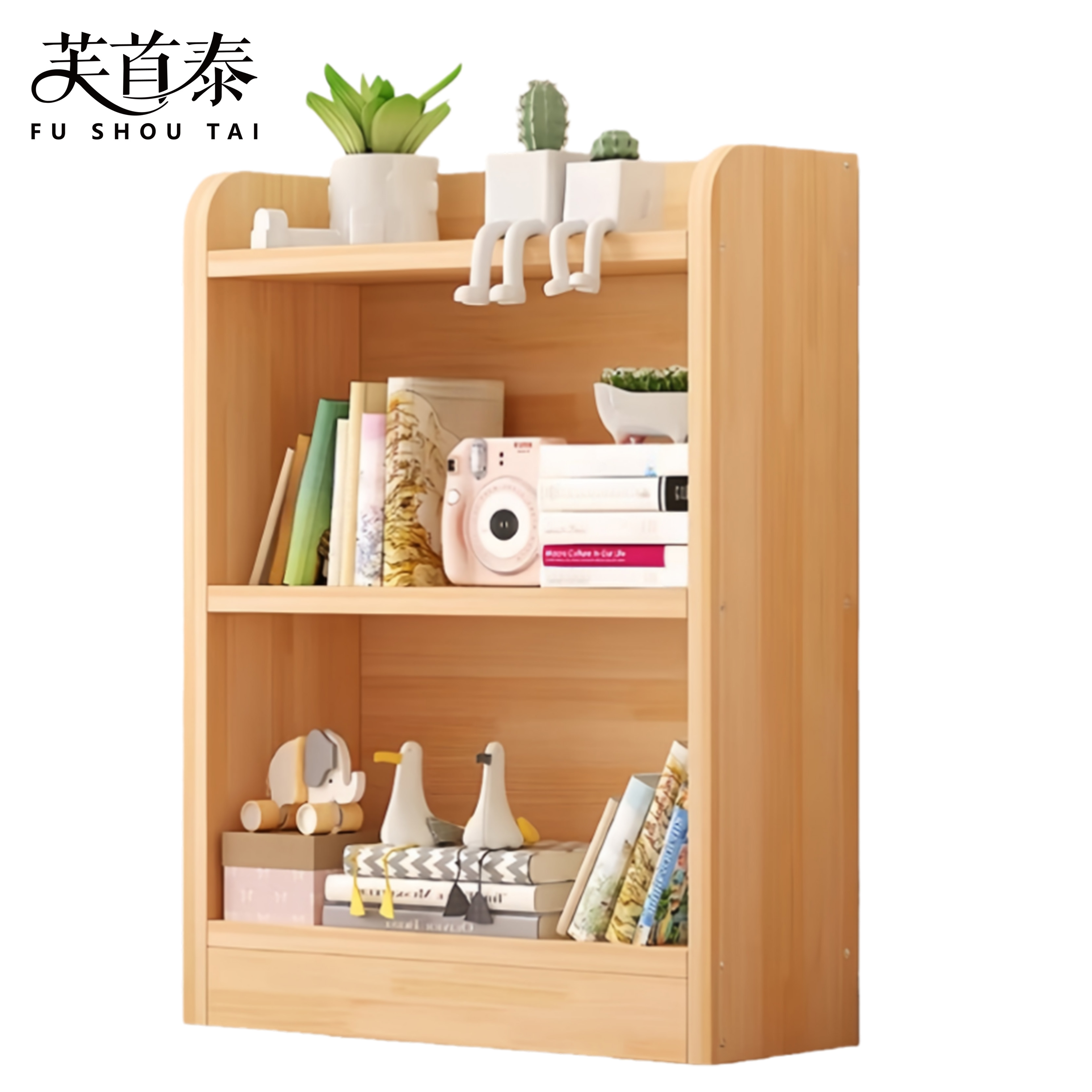 芙首泰两层书架600*240*860mm个