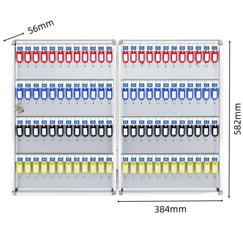 鑫木樽钥匙箱96位个高清大图