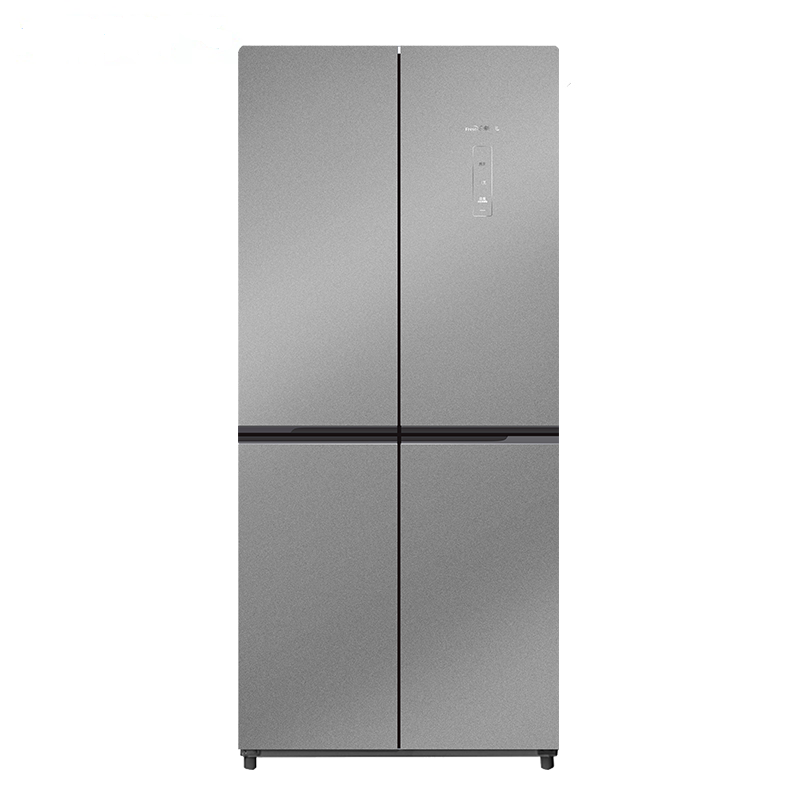 新飞439升风冷无霜智能变频星锦银玻璃面板十字冰箱BCD-439WG8C高清大图
