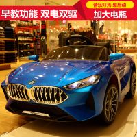 婴儿童电动车四轮儿童玩具遥控小汽车电瓶车充电可坐人可摇摆充电儿童电动摩托车三轮车6个月6岁轻便手推车小孩充电可坐玩具车