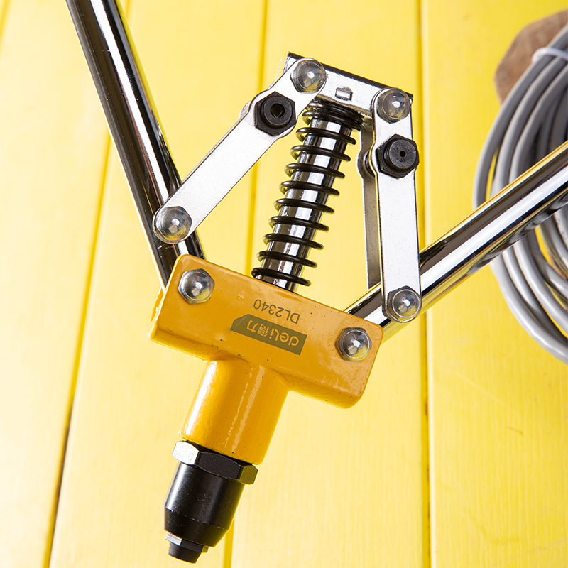 得力deli双把手动省力拉铆枪铆钉枪手动抽芯枪18英寸dl234018英寸