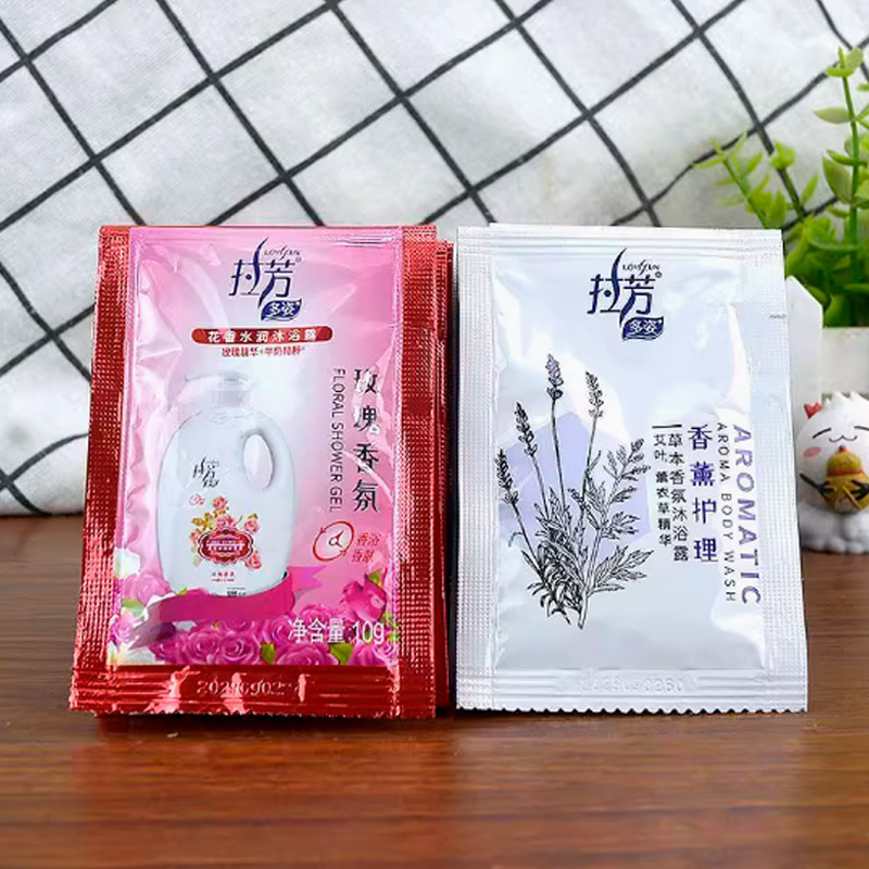 拉芳一次性袋装沐浴露10g 50袋