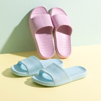 名创优品(miniso) 蜂巢格子软底浴室拖情侣擦地拖鞋春夏季家用室内防滑
