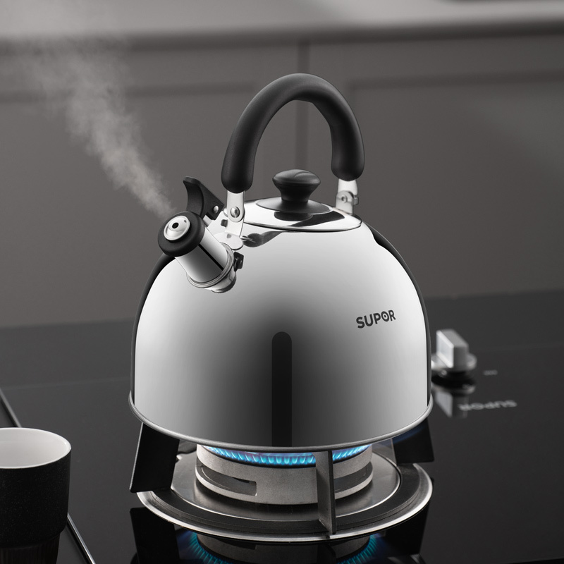苏泊尔(supor)烧水壶304不锈钢水壶鸣音烧水壶茶水壶燃煤气明火专用