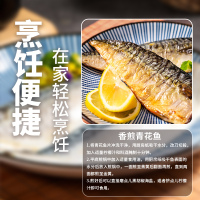 海天下青花鱼300g*2盒肉质鲜美天然捕捞急速冷冻锁鲜