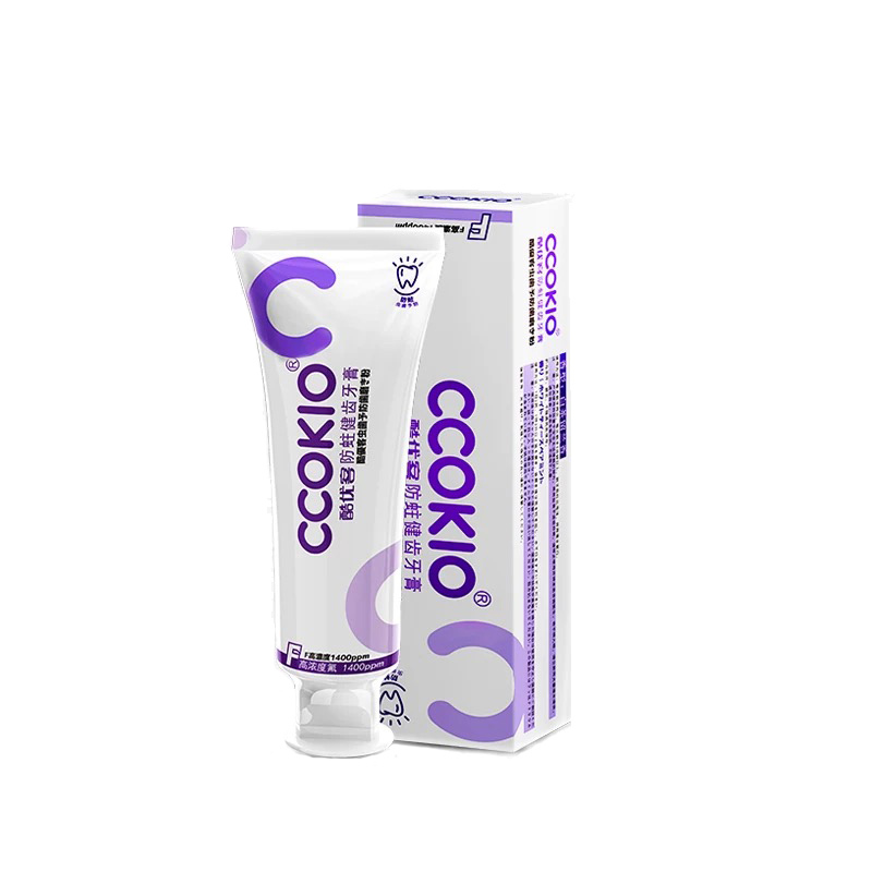 CCOKIO(酷优客) 防蛀健齿牙膏 100g 白茶薄荷