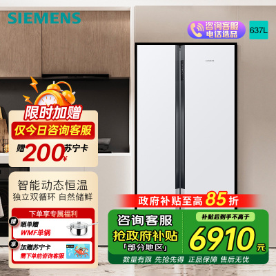 西门子恒鲜对开门冰箱KA99V1220C