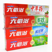 [苏宁专营店]蓝天六必治牙膏四支组合（绿茶+多效+抗过敏+百年护理）各一支