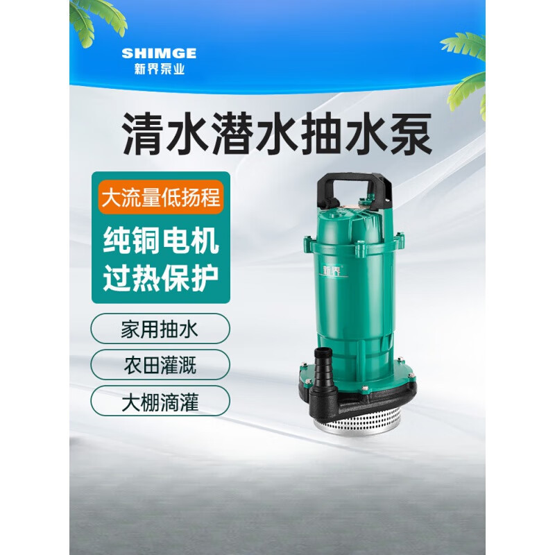 新界潜水泵 TDX5-34-1200 一个