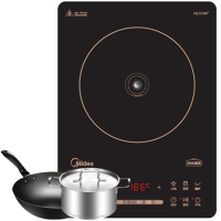 美的（Midea）智能IH变频恒温电磁炉C21-RH2165 家用多功能炒菜火锅定时电磁灶FZ