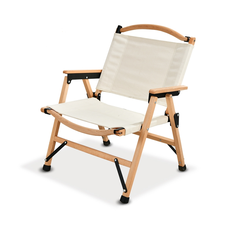 克米特椅木户外营地椅折叠闪电客帆布椅野餐便携露营椅