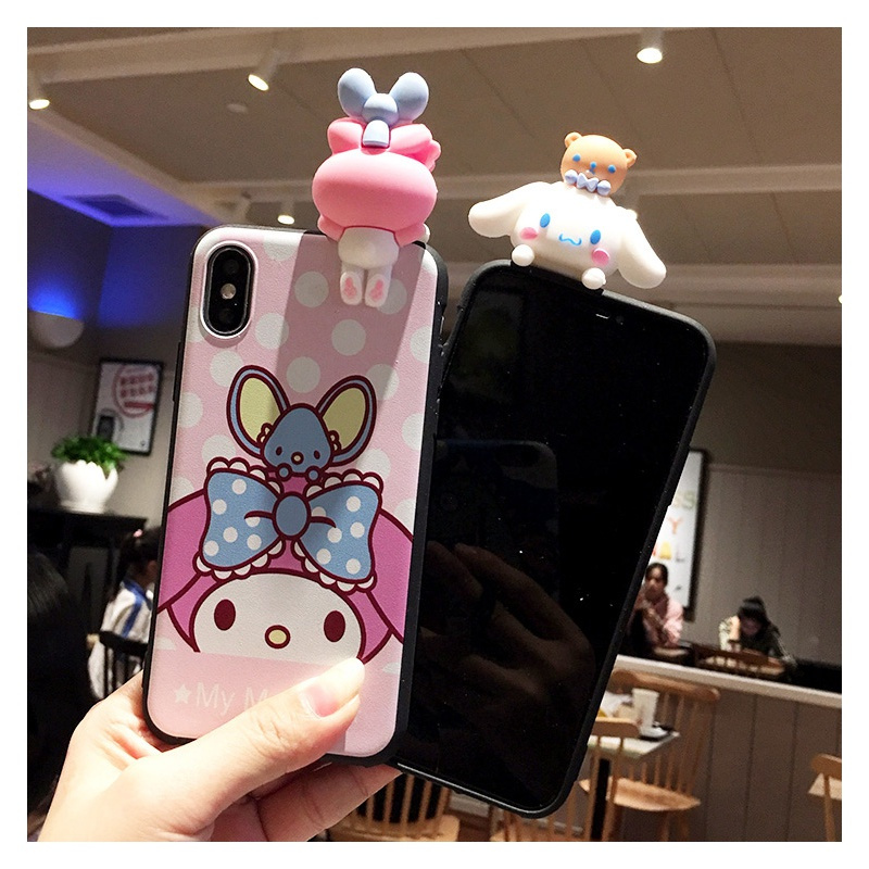 三星s7s7edge手机壳a9star可爱狗狗s10s10plus女款软套s10e真智力