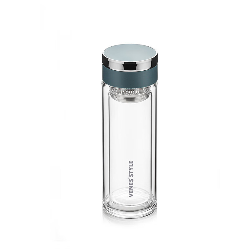菲驰 FC307-300 茗品双层玻璃杯 300ml(单位:个)