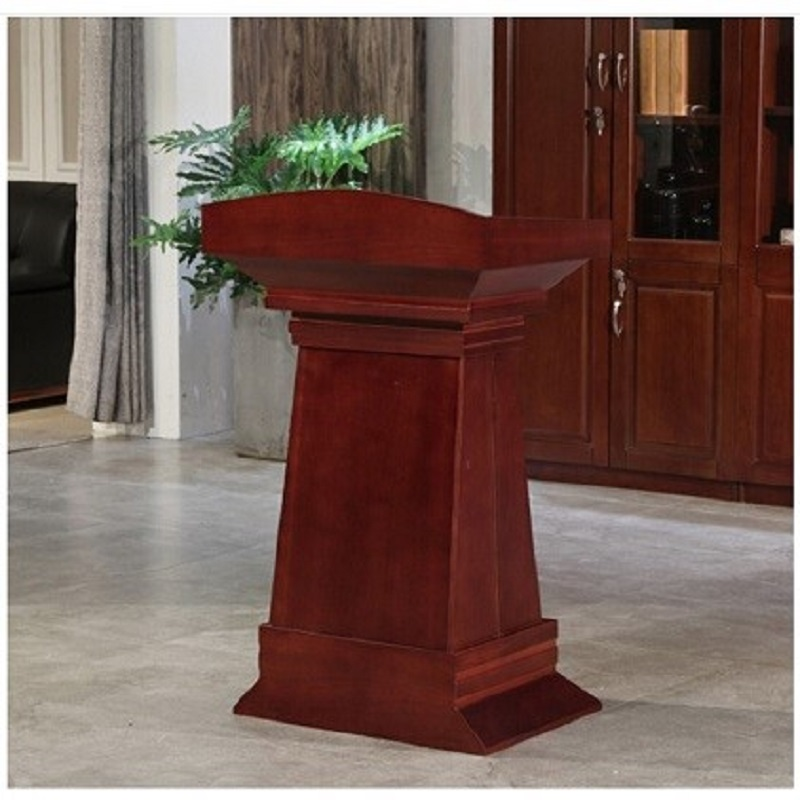 祥峰亿佳木皮演讲台发言台办公家具