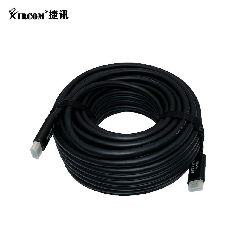 XIRCOM捷讯 XC-LF2050 光纤HDMI线2.0版 高清视频线 家庭影院工程装修布线 卷 50米