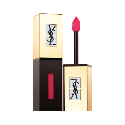 圣罗兰(YSL)纯色唇釉6ml 204# 玫瑰粉 镜面唇釉唇蜜唇彩 持久保湿滋润