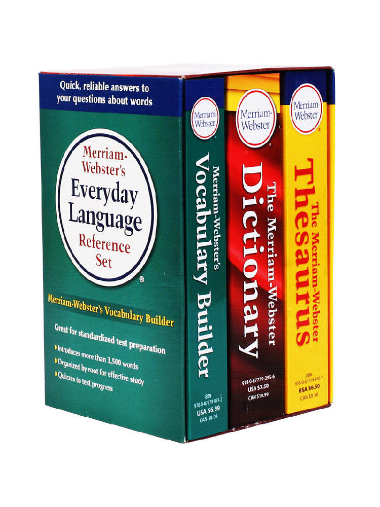 [正版]韦氏三宝 韦氏英语词字典词典辞典 3本全套套装 英文原版 Merriam Webster’s Everyday高清大图