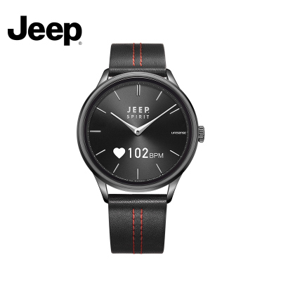 吉普(Jeep) 手表丹宁系列时尚简约防水牛仔表带情侣石英腕表