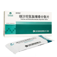 安明松 缬沙坦氢氯噻嗪分散片 80mg:12.5mg*7片*1板/盒