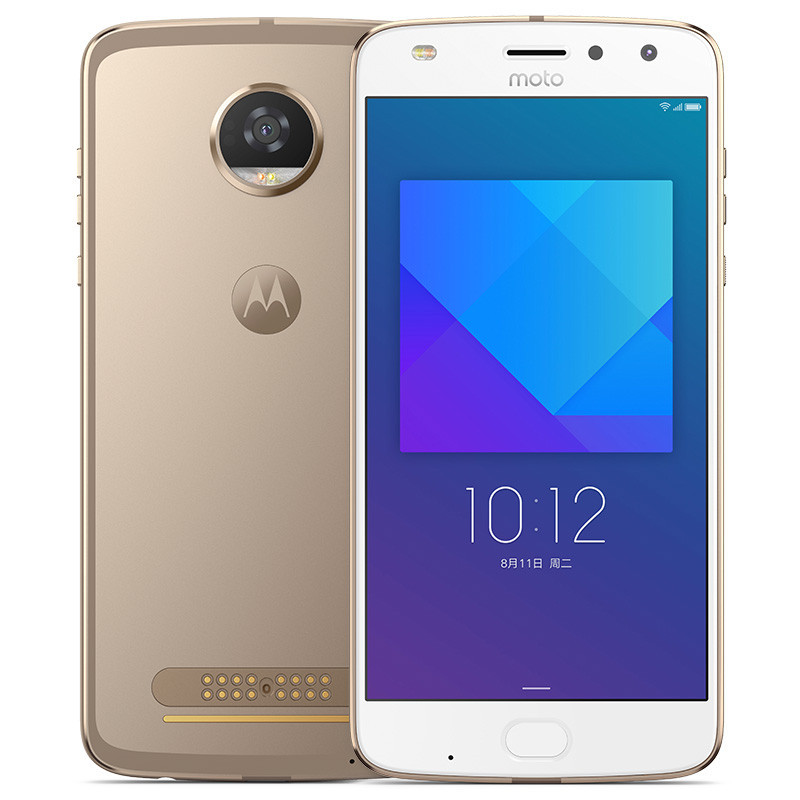 摩托罗拉(Motorola)XT1710-8( Z2 Play )全新国行原封 所有APP应用5开骁龙八核指纹识别 金色 5.5英寸支持5开 4+64G 移动4G