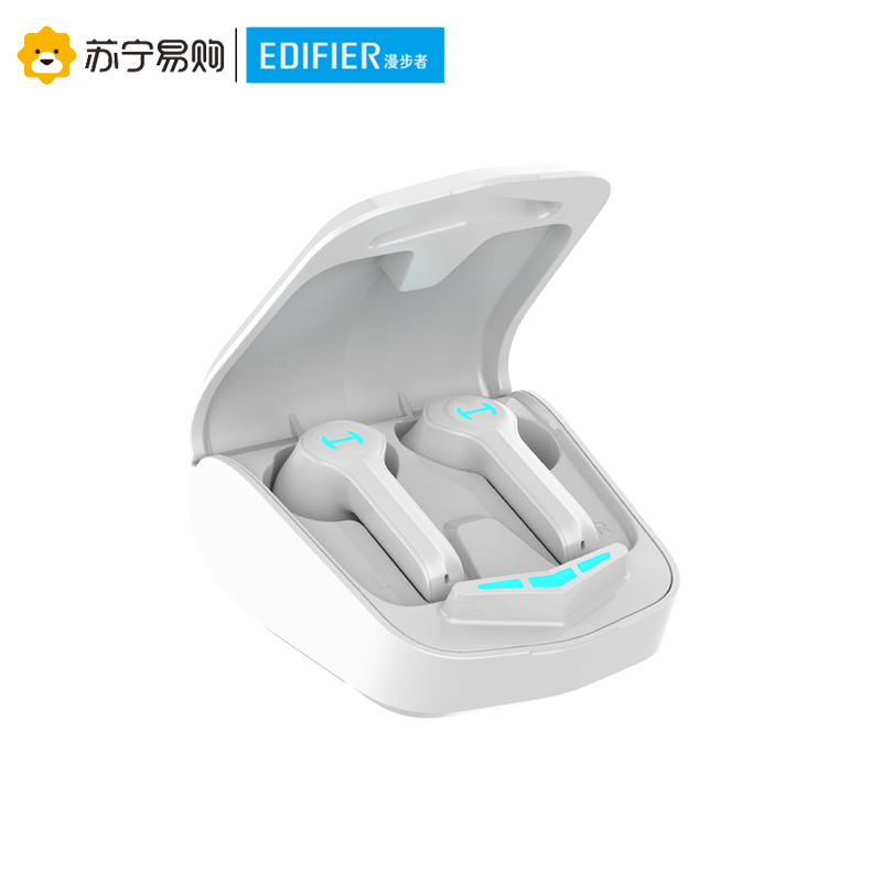 EDIFIER/漫步者 HECATE GM4无线蓝牙5.0低延时耳机真无线入耳式运动跑步音乐 白色