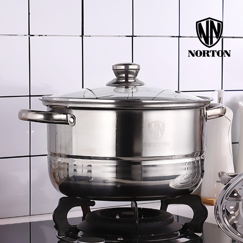 诺顿NORTON 欧克斯三层蒸锅26CM 2ZOKS026高清大图
