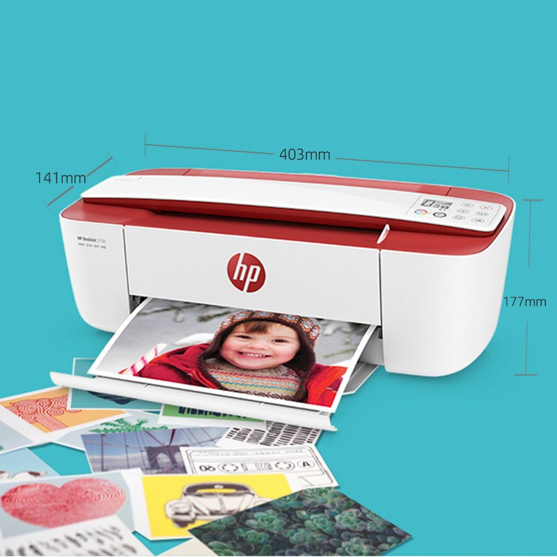 惠普(hp) 惠普小q 惠省无线系列彩色喷墨打印一体机 dj 3777