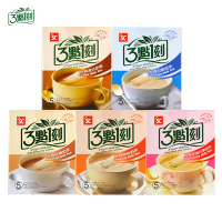 【送杯勺 买2减10元】3点1刻奶茶 三点一刻奶茶原味伯爵炭烧港式奶茶5盒 可回冲式袋装奶茶饮料 速溶袋泡奶茶粉