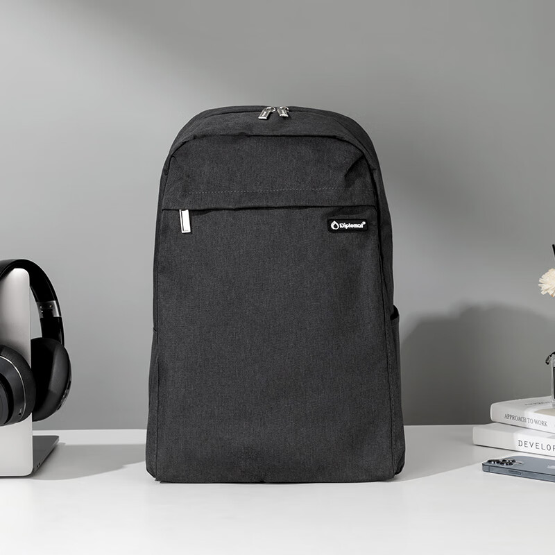 Diplomat外交官双肩背包电脑背包DS-14118L 黑色