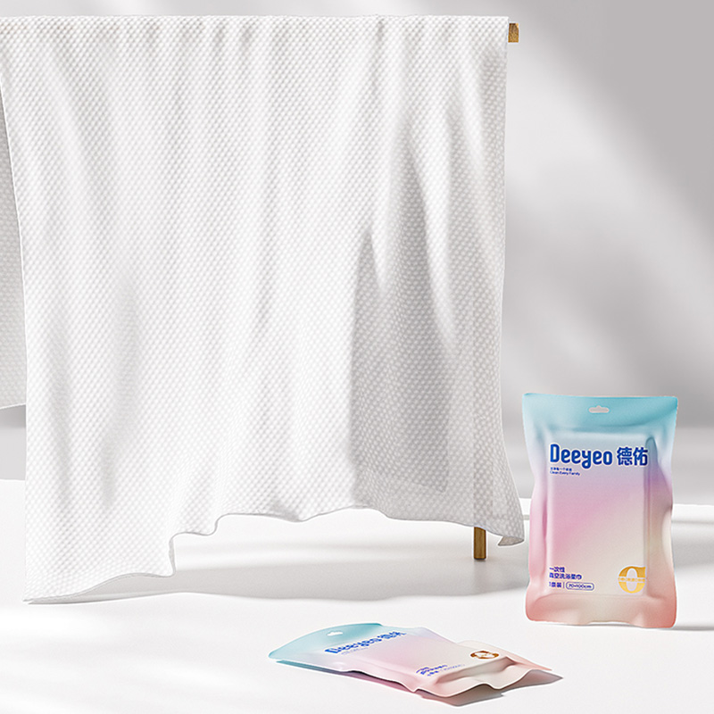 德佑浴巾1*12包彩云款一次性真空2001DYCT374R12高清大图