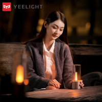 Yeelight灯智能氛围灯烛光灯智能LED烛光氛围灯小夜灯床头灯创意台灯 智能家居日用