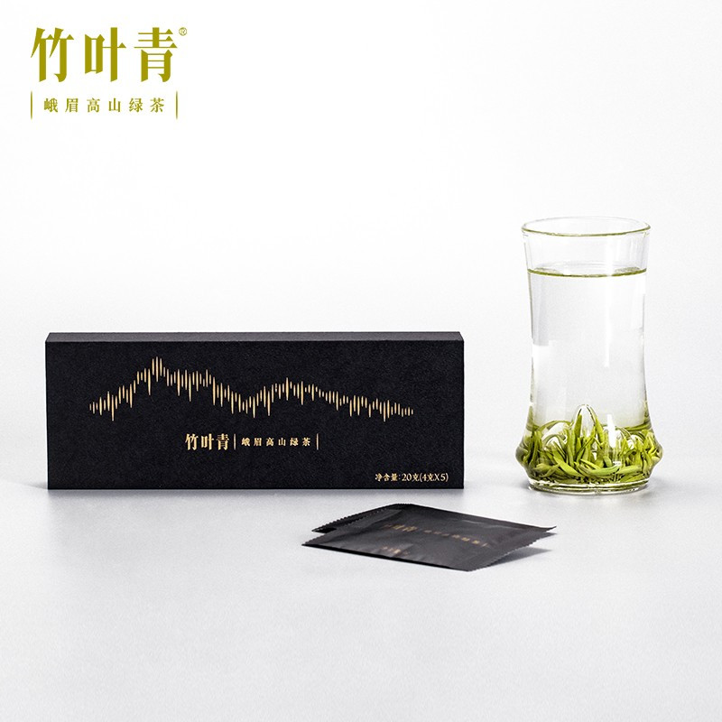 竹叶青2021春茶特级(静心)峨眉高山绿茶20g/盒
