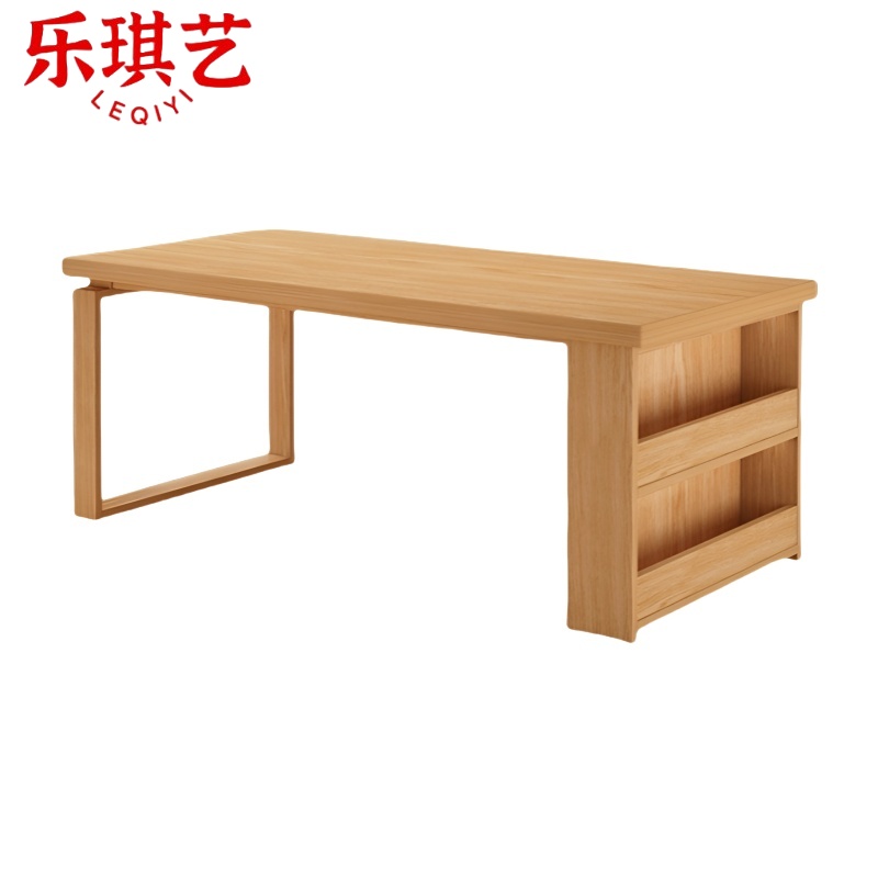 乐琪艺 实木餐桌 160cm 张高清大图
