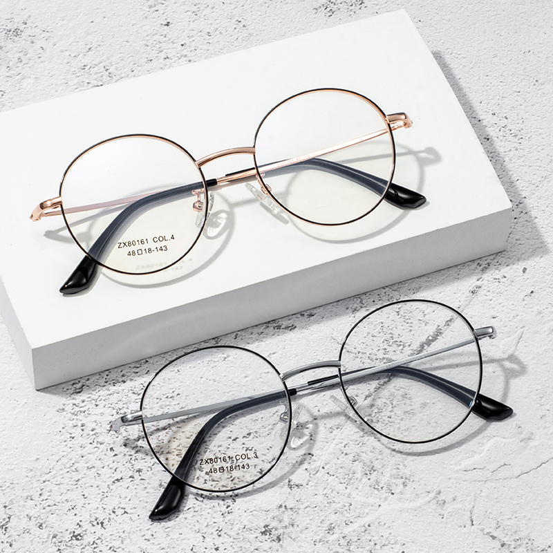 【顺丰】尚境时尚潮流经典圆框文艺镜架男女式通款可配防蓝光超轻近视镜镜框高清大图