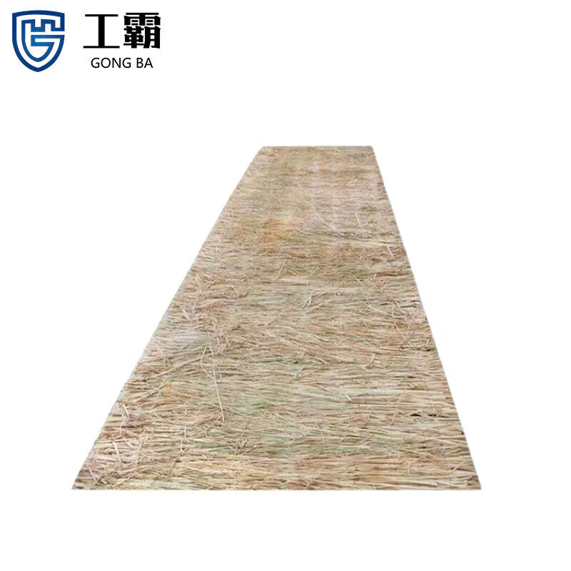 工霸(GONGBA)防滑草垫子 稻草帘子道路防滑防冻寒保温编织稻草帘 50*80cm 1块高清大图